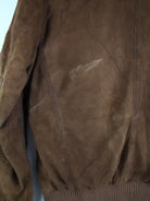 Vintage Lederjacke Braun M – Etikett