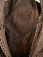 Vintage Lederjacke Braun M – Detailbild 2
