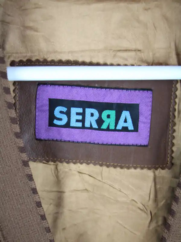 Vintage Lederjacke Braun XXL – Detailbild 2