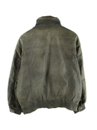 Vintage Lederjacke Grün XL – Rückseite