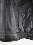 Vintage Lederjacke Schwarz XL – Detailbild 2