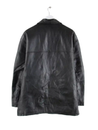Vintage Lederjacke Schwarz XL – Rückseite