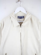 Vintage Leichte Jacke Beige L – Detailansicht Vorderseite