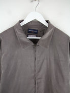 Vintage Leichte Jacke Grau 3XL – Detailansicht Vorderseite