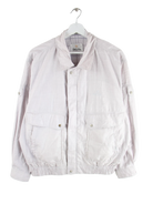 Vintage Leichte Jacke Grau L – Vorderseite