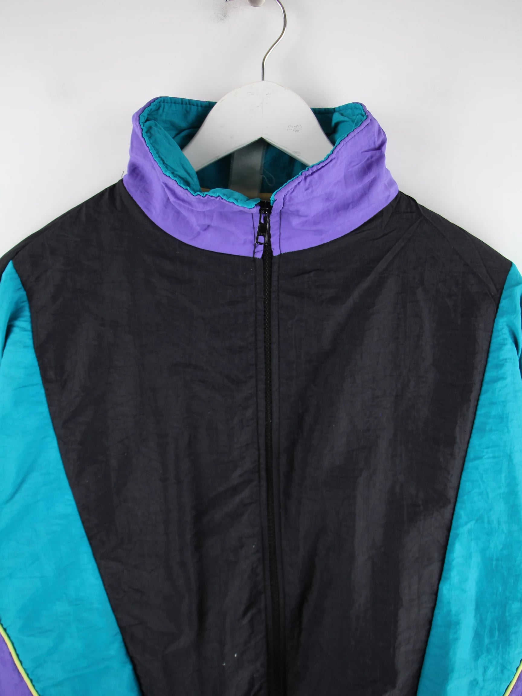 Vintage Leichte Jacke Mehrfarbig L – Detailansicht Vorderseite