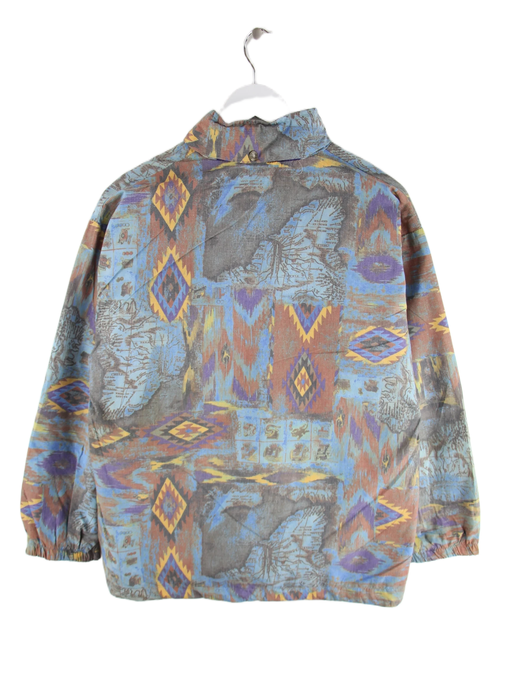 Vintage Leichte Jacke Mehrfarbig S – Rückseite