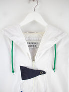 Vintage Leichte Jacke Weiß M – Detailansicht Vorderseite