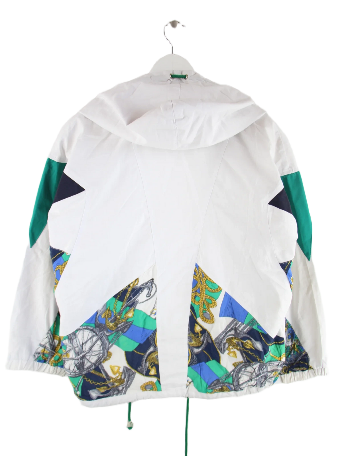 Vintage Leichte Jacke Weiß M – Rückseite
