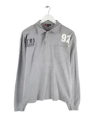 Vintage Polo Grau XL – Vorderseite
