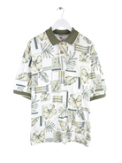 Vintage Polo Mehrfarbig XL – Vorderseite