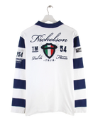 Vintage Polo Weiß M – Rückseite