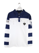 Vintage Polo Weiß M – Vorderseite