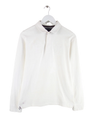 Vintage Polo Weiß M – Vorderseite