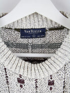Vintage Pullover Beige L – Etikett