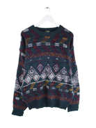 Vintage Pullover Mehrfarbig L – Vorderseite