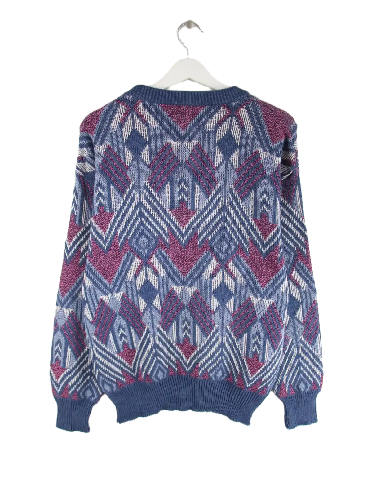 Vintage Pullover Mehrfarbig L – Rückseite