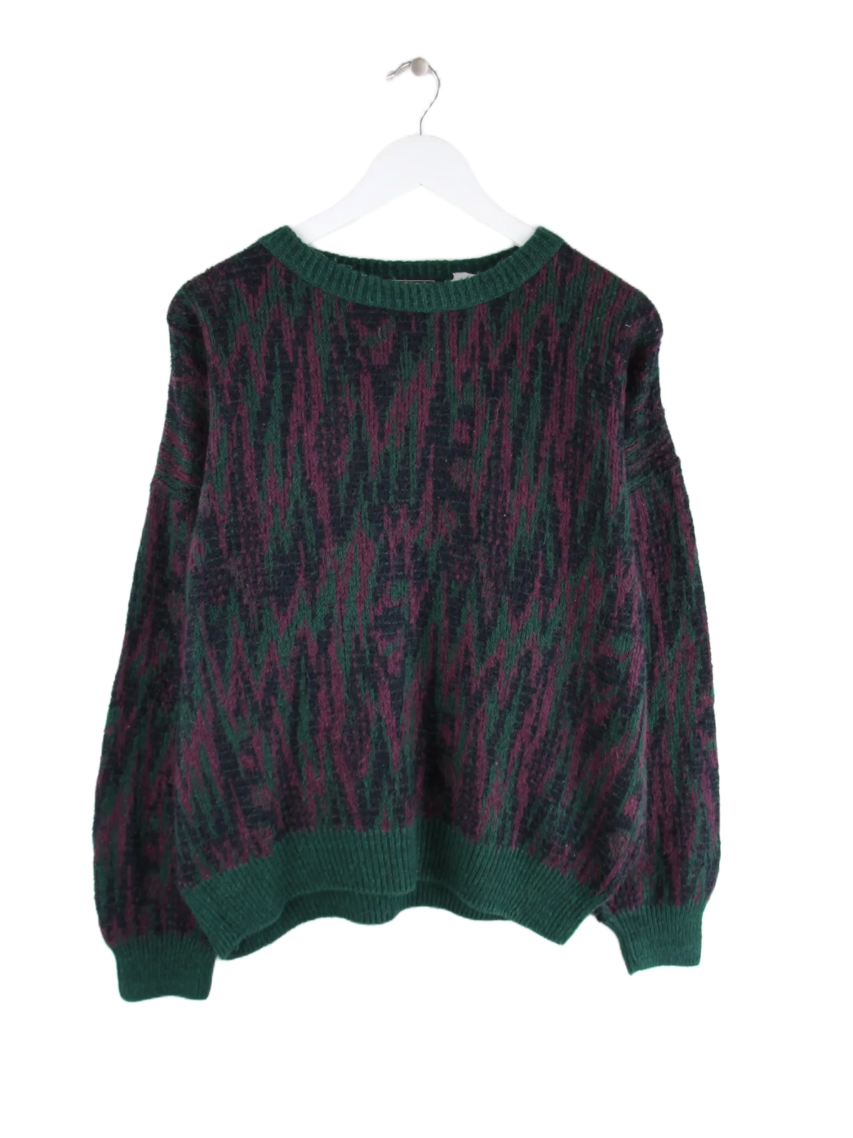 Vintage Pullover Mehrfarbig L – Vorderseite