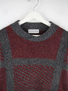 Vintage Pullover Rot L – Etikett