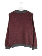 Vintage Pullover Rot L – Rückseite