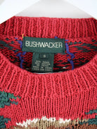 Vintage Pullover Rot S – Etikett