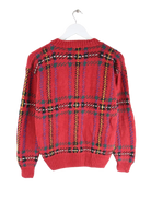Vintage Pullover Rot S – Rückseite