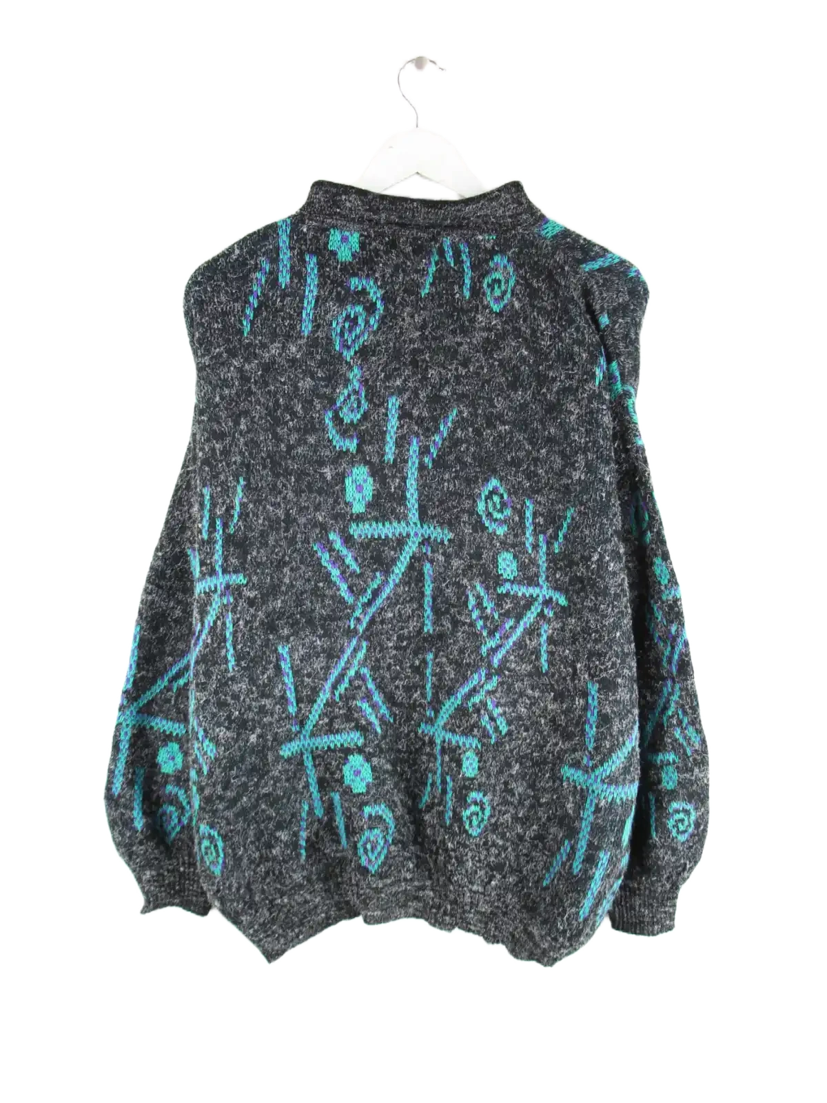 Vintage Pullover Schwarz L – Rückseite