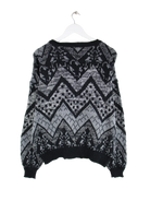 Vintage Pullover Schwarz XL – Rückseite