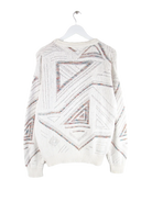 Vintage Pullover Weiß XL – Rückseite