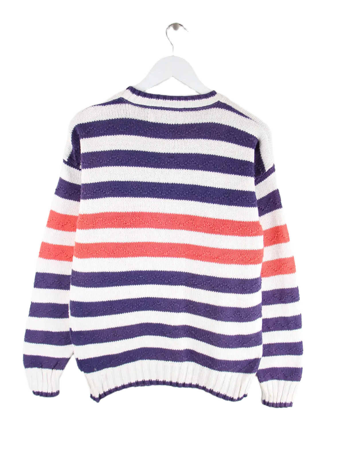 Vintage Pullover Weiß M – Rückseite