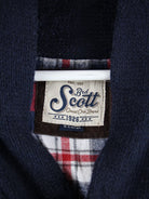 Vintage Strickjacke Blau XL – Etikett
