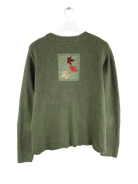 Vintage Strickjacke Grün XL – Rückseite