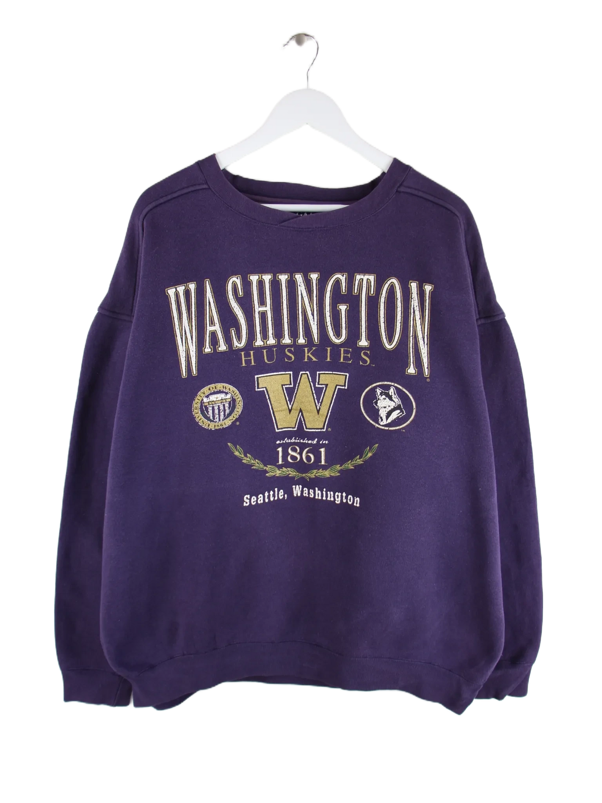 Vintage Sweater Lila XL – Vorderseite