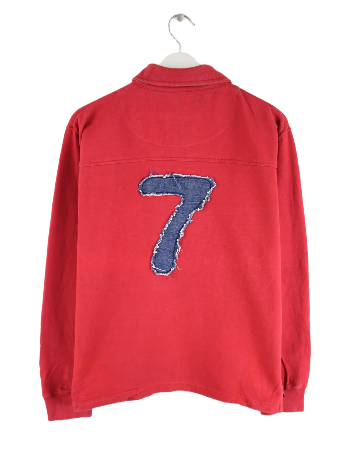 Vintage Sweater Rot S – Rückseite