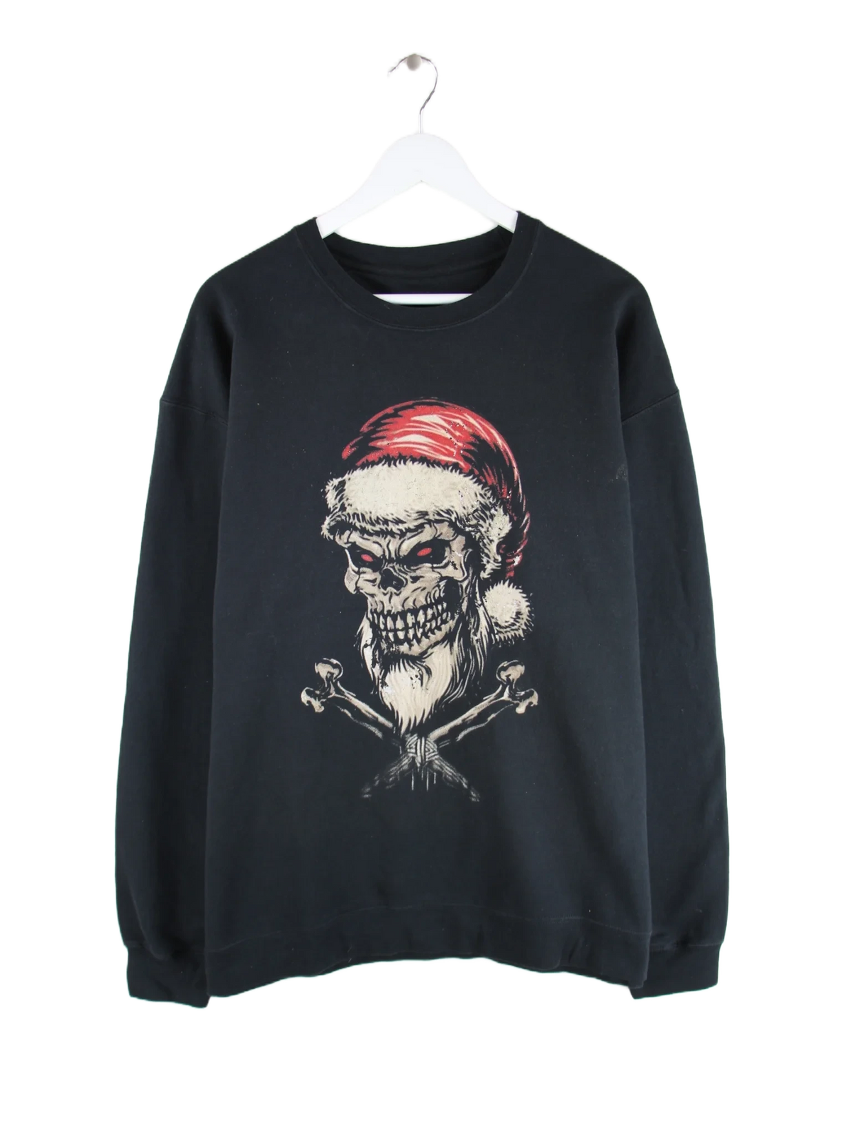 Vintage Sweater Schwarz XXL – Vorderseite