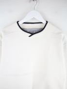 Vintage Sweater Weiß M – Detailansicht Vorderseite