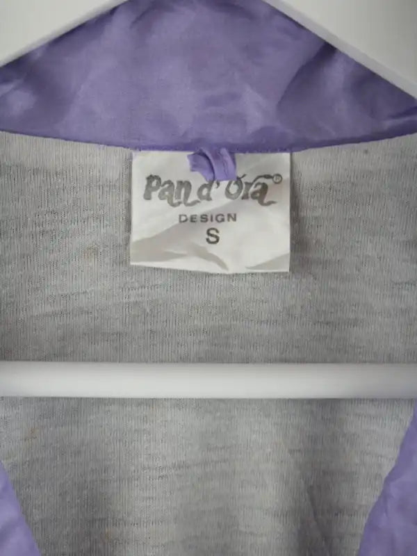 Vintage Trainingsjacke Mehrfarbig S – Etikett