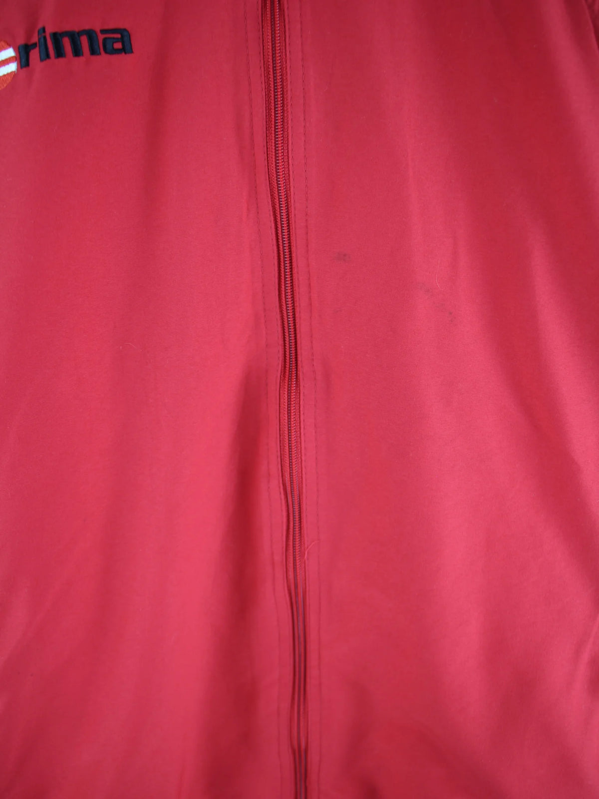 Vintage Trainingsjacke Rot M – Detailbild 1