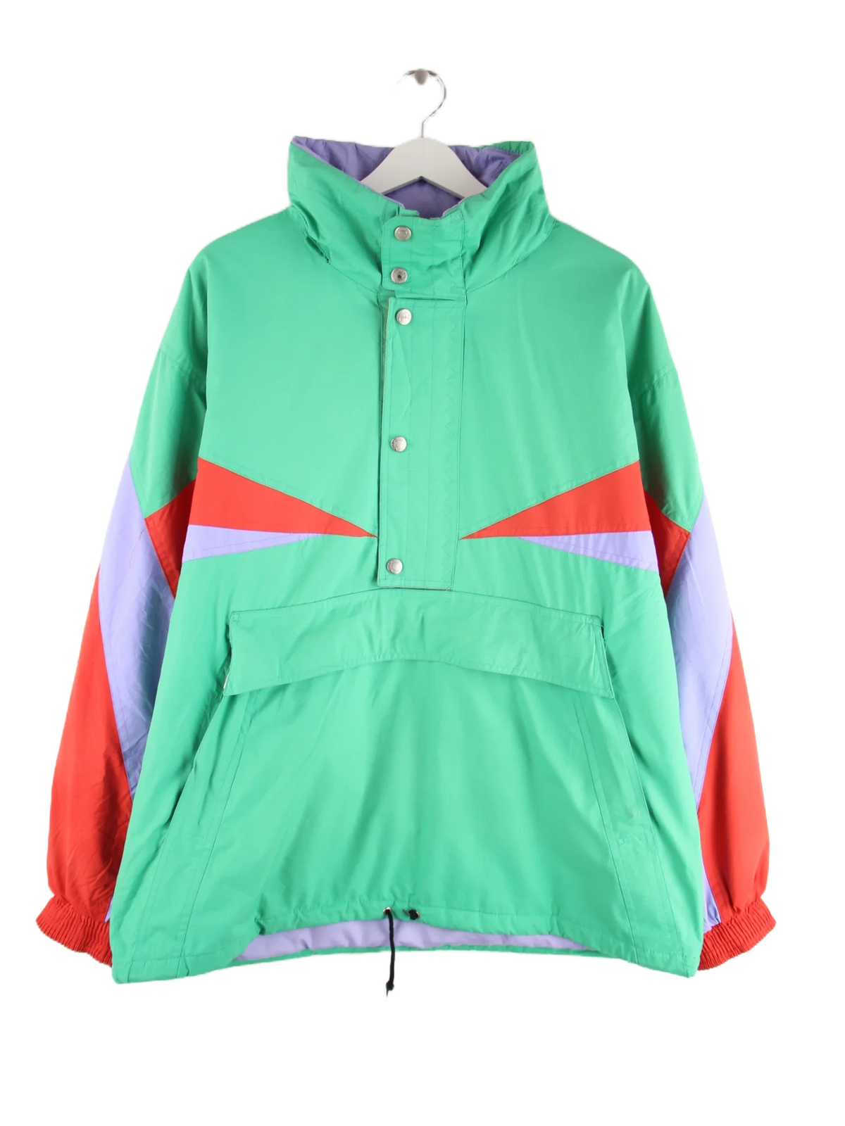 Vintage Windbreaker Mehrfarbig XL – Vorderseite