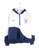 Vintage Windbreaker Weiß XL – Vorderseite