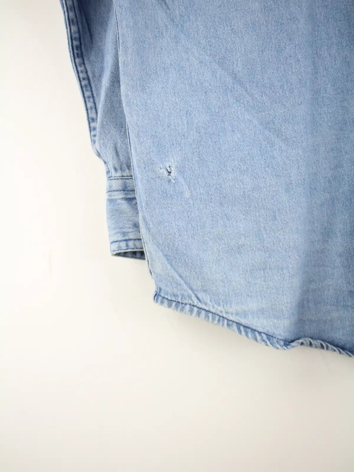 Wrangler Freizeit Hemd Blau XL – Detailbild 1