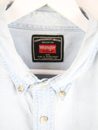 Wrangler Freizeit Hemd Blau XXL – Etikett