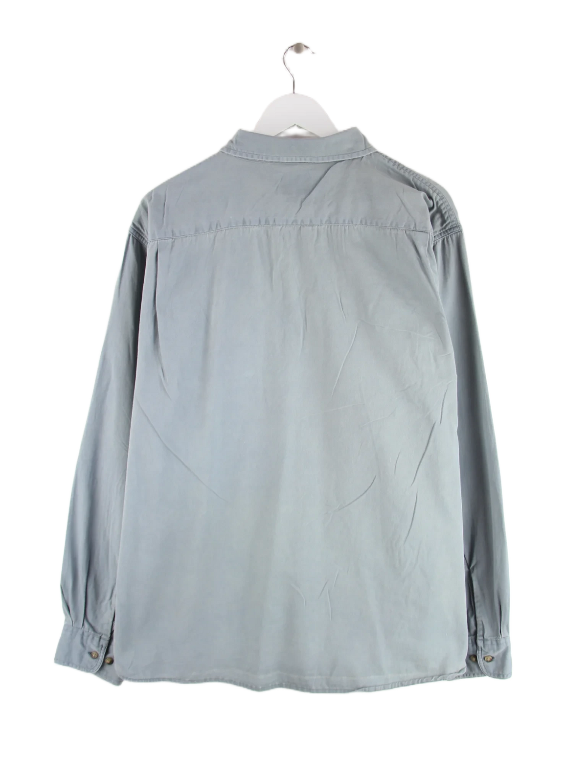 Wrangler Freizeit Hemd Blau XXL – Rückseite