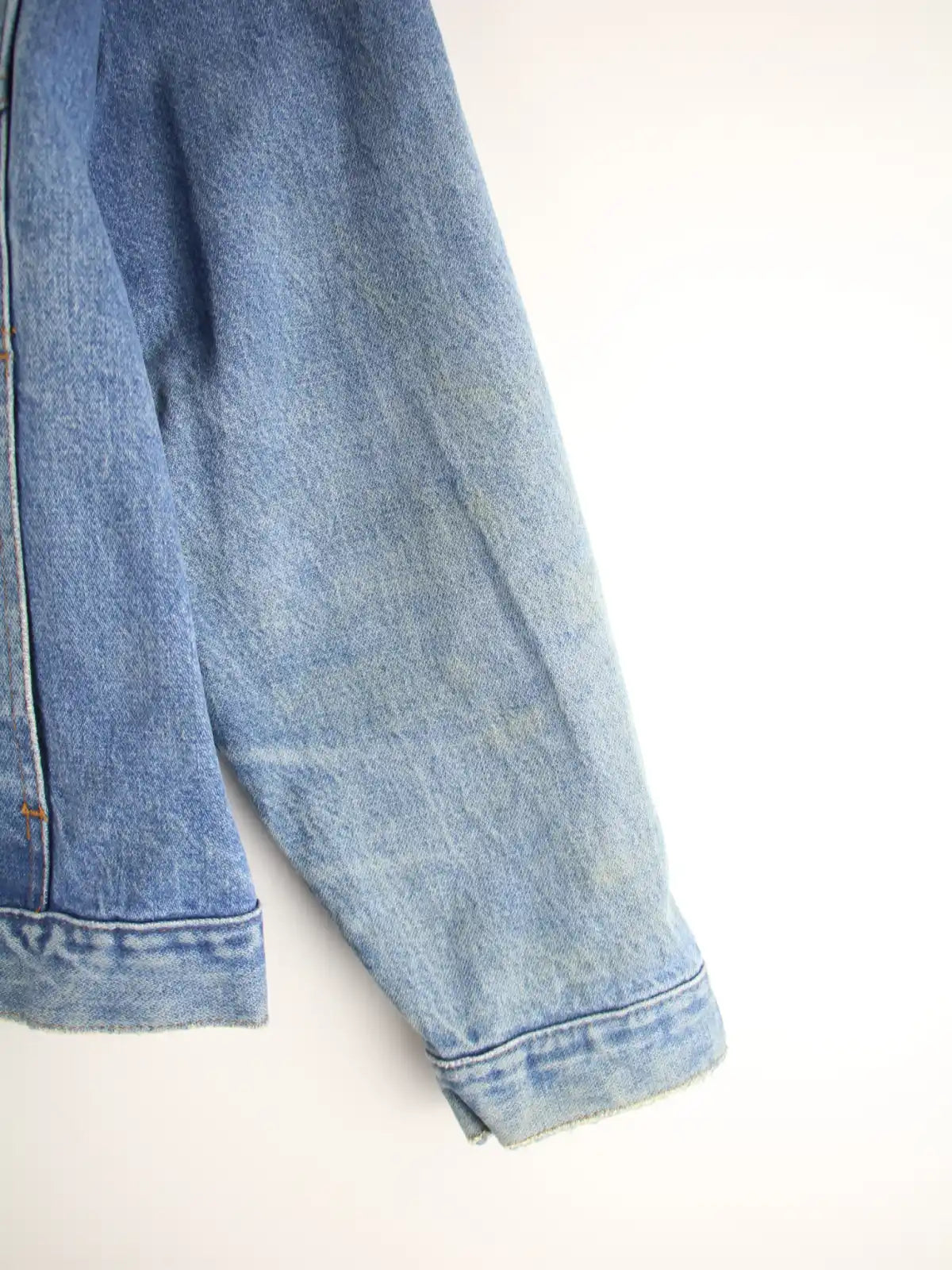 Wrangler Jeansjacke Blau L – Etikett