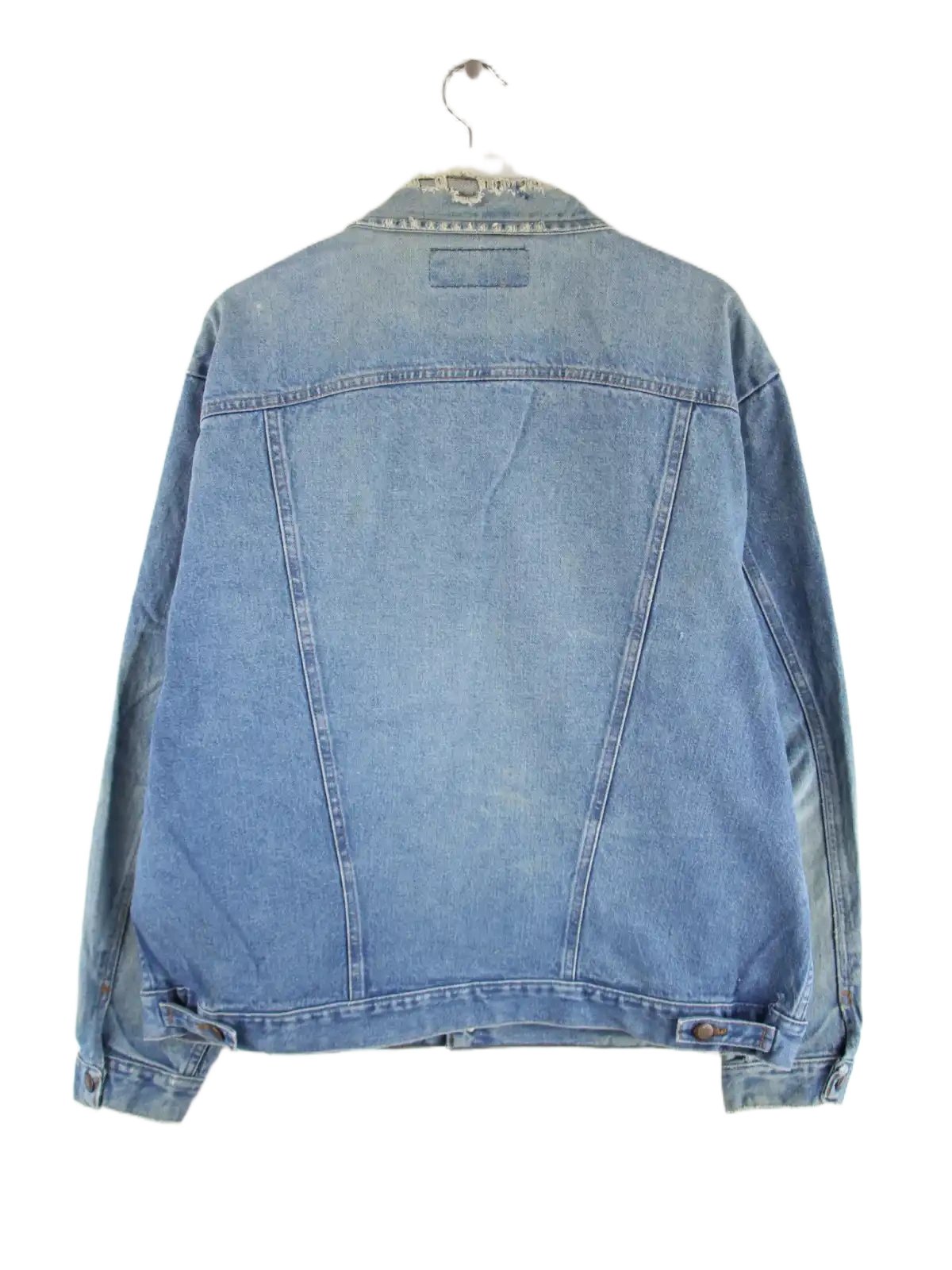Wrangler Jeansjacke Blau L – Rückseite