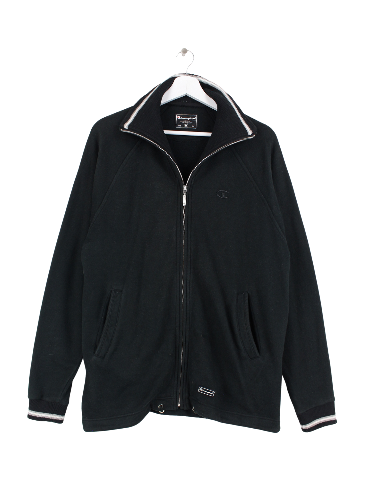 Champion sweat jacket black M – Peeces