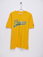 Adidas Baseball Dragons printed Logo yellow Shirt - Peeces