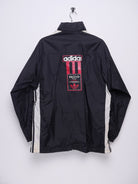 Adidas printed Logo black Track Jacke - Peeces