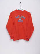 Adidas printed Logo red Sweater - Peeces