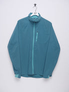 Adidas printed Logo turquoise Track Jacke - Peeces